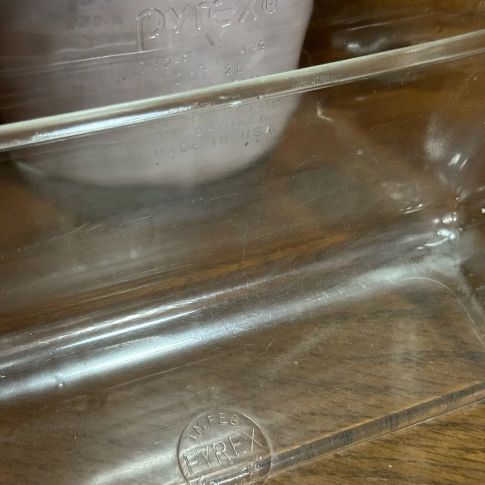 Pyrex Transparent Glass Bakeware Set - Picture 3 of 4